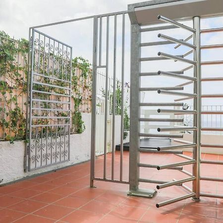 세심브라 Estudio Vista Mar Com A/C E Acesso Privado A Praia 아파트 외부 사진