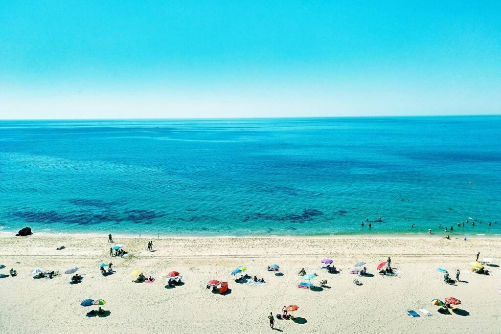 세심브라 Estudio Vista Mar Com A/C E Acesso Privado A Praia 아파트 외부 사진