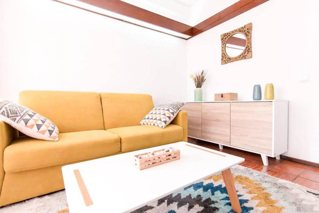 세심브라 Estudio Vista Mar Com A/C E Acesso Privado A Praia 아파트 외부 사진