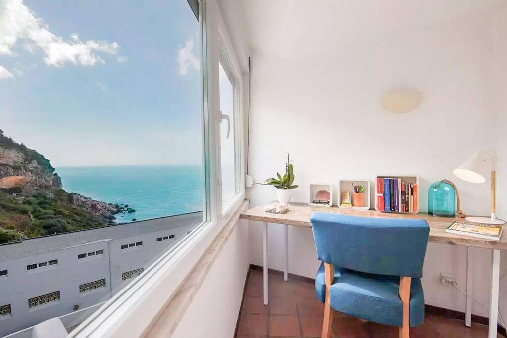 세심브라 Estudio Vista Mar Com A/C E Acesso Privado A Praia 아파트 외부 사진